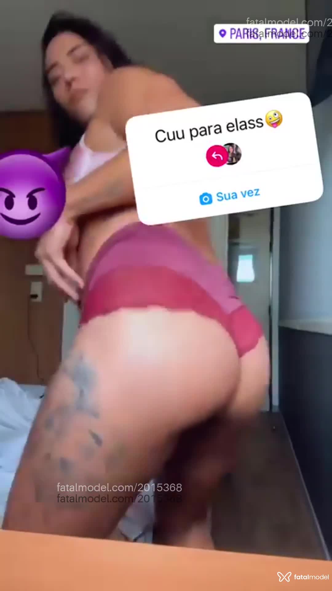Acompanhante mulher trans com cabelo castanho de olhos castanhos em Fortaleza - Dominick