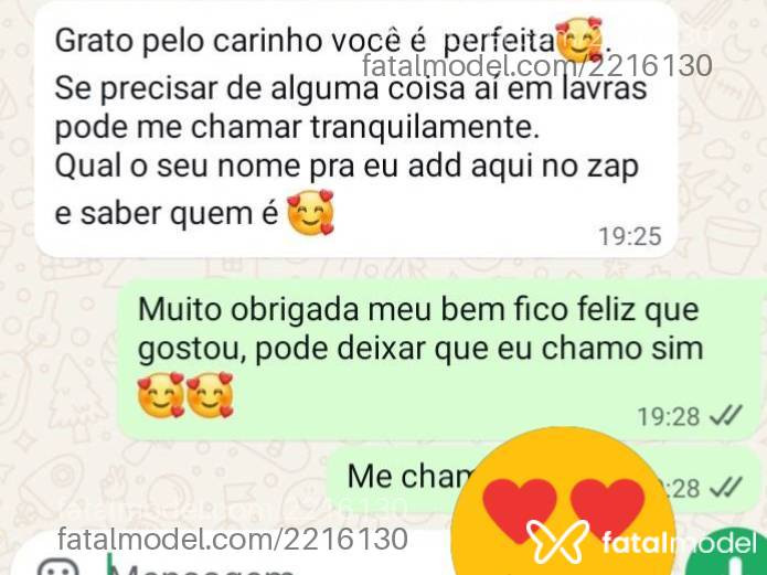 Acompanhante mulher morena (o) de olhos castanhos em Lavras - Morena