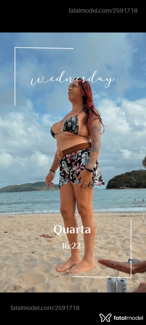 Acompanhante mulher trans ruiva (o) de olhos pretos em Caraguatatuba - Paolla Portes