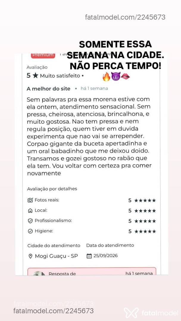 Acompanhante mulher com cabelo castanho de olhos castanhos - Maysa Cristina