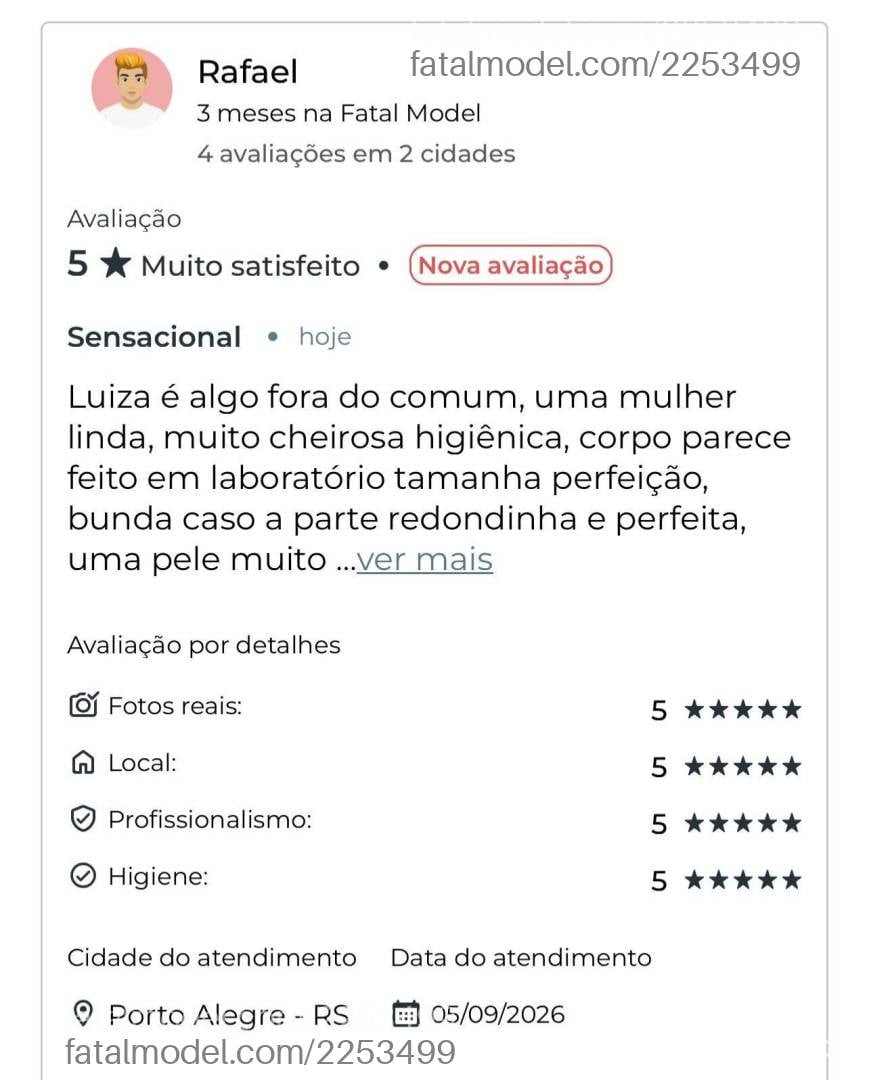 Acompanhante mulher morena (o) de olhos castanhos - Luiza