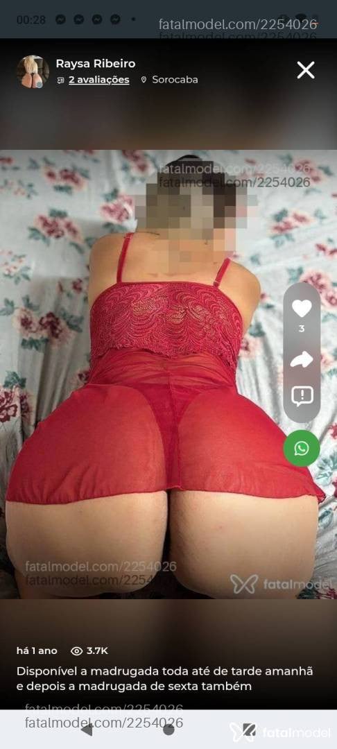 Acompanhante mulher loira (o) de olhos verdes - Raysa Ribeiro