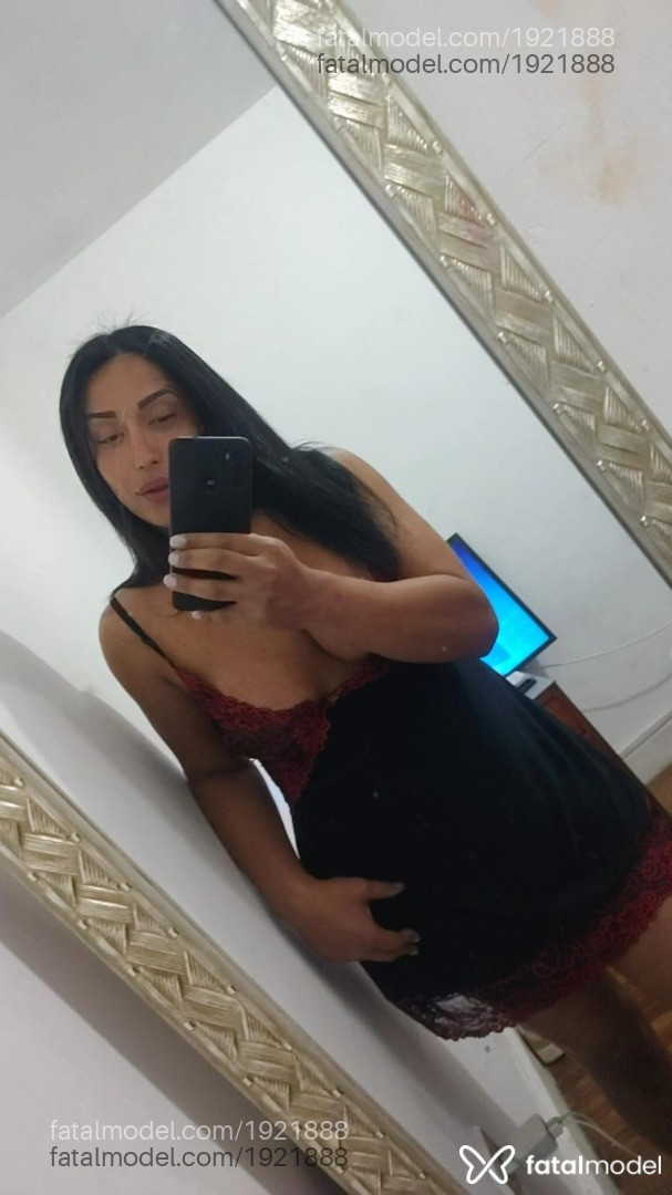Acompanhante mulher trans com cabelo castanho de olhos castanhos em Virtual - Dandara lira