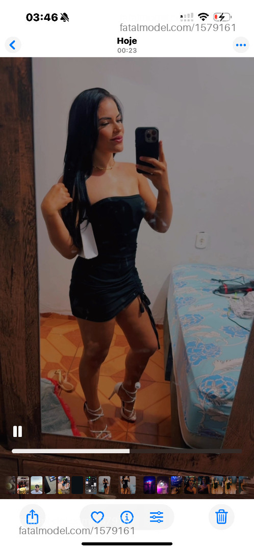 Acompanhante mulher morena (o) de olhos castanhos em Tangará da Serra - Mariana