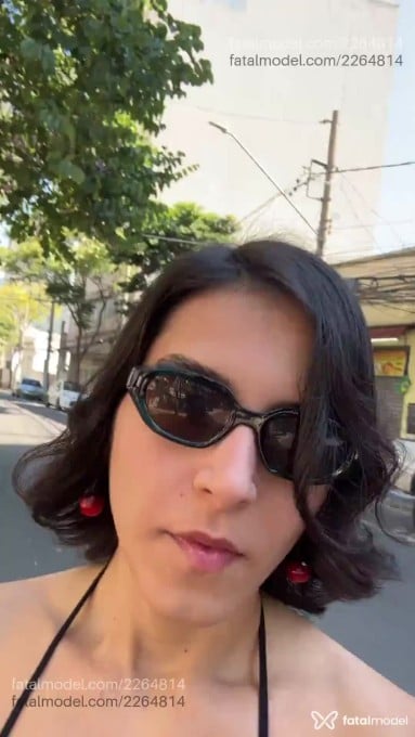 Acompanhante mulher trans morena (o) de olhos pretos em São Paulo - Isabella Sfadinha