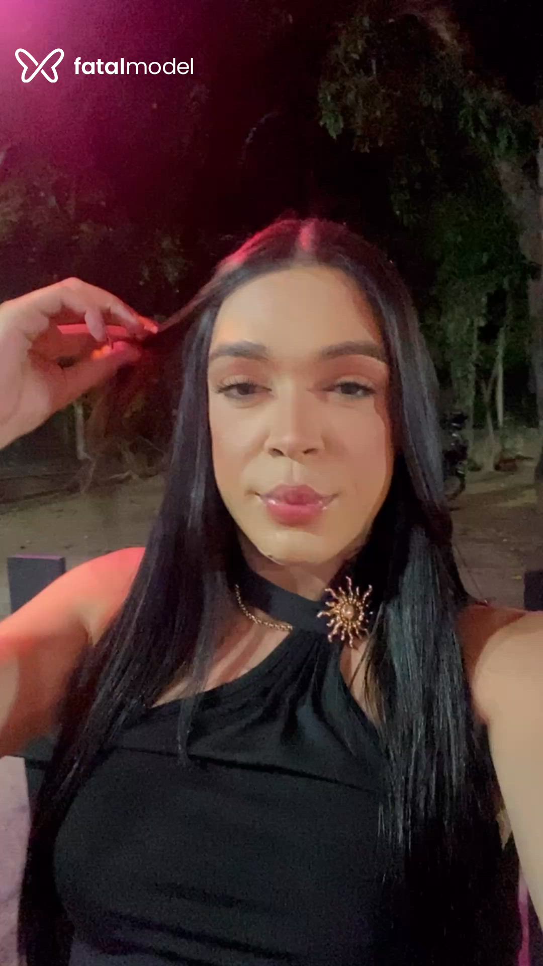 Acompanhante mulher trans com cabelo castanho de olhos castanhos em Vitória da Conquista Acompanhante mulher trans com cabelo castanho de olhos castanhos em Vitória da Conquista - Lanna