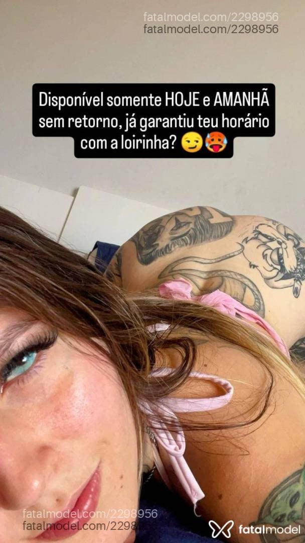 Acompanhante mulher loira (o) de olhos verdes - Penélope