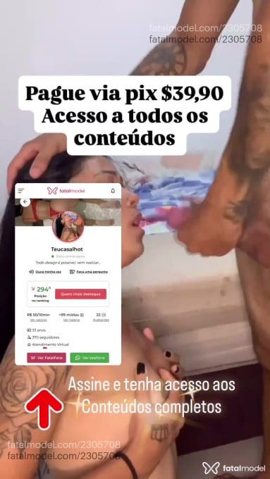 Acompanhante mulher morena (o) de olhos castanhos em Virtual - Teucasalhot