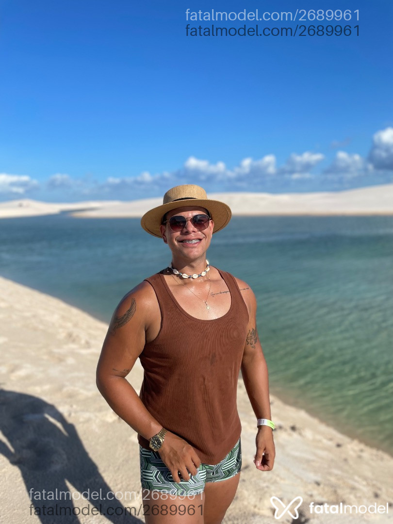 Acompanhante homem morena (o) de olhos castanhos em Belém - Elielton Nas