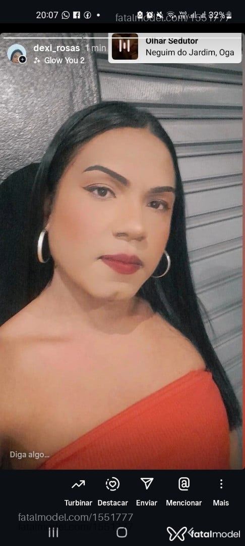Acompanhante mulher trans com cabelo castanho de olhos castanhos em Vitória da Conquista Acompanhante mulher trans com cabelo castanho de olhos castanhos em Vitória da Conquista - Gabriella