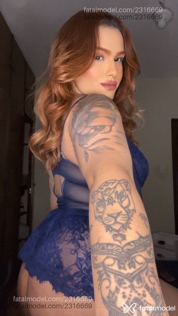 Acompanhante mulher trans ruiva (o) de olhos castanhos em Belo Horizonte - Luisa Pinto