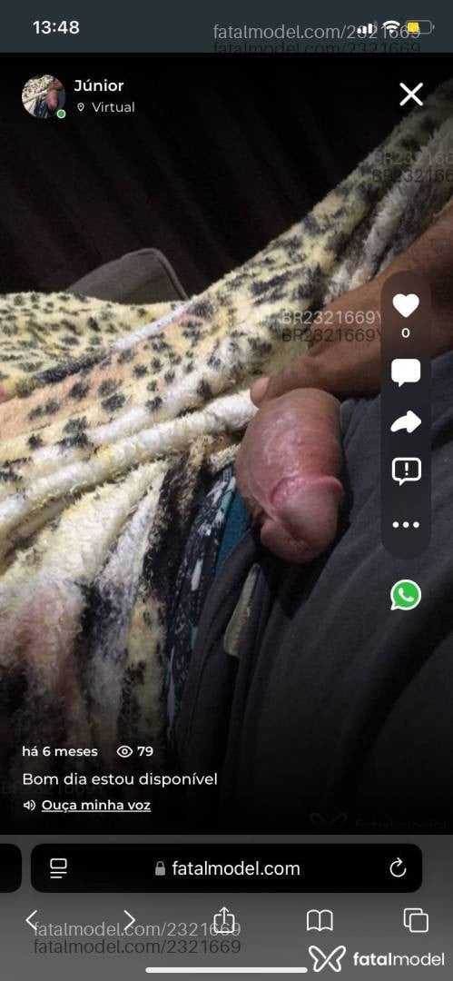 Acompanhante homem morena (o) de olhos castanhos em Virtual Acompanhante homem morena (o) de olhos castanhos em Virtual - Júnior
