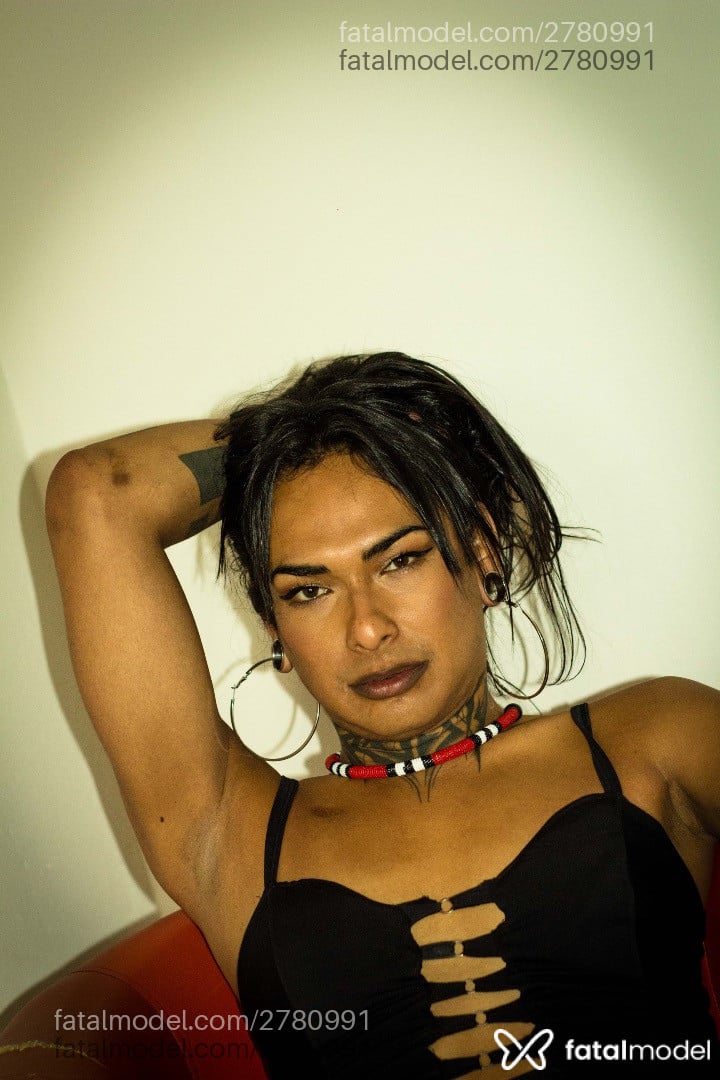 Acompanhante mulher trans morena (o) de olhos mel em São Paulo - Alêssah