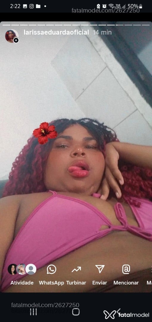 Acompanhante mulher trans morena (o) de olhos castanhos em Itaguaí - Larissa Eduarda