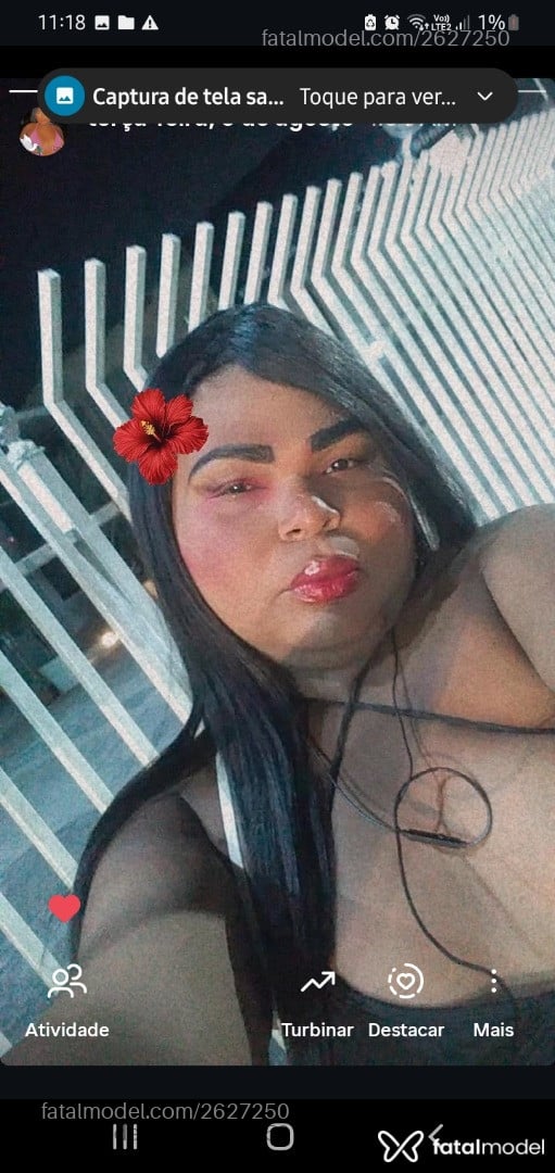 Acompanhante mulher trans morena (o) de olhos castanhos em Itaguaí - Larissa Eduarda