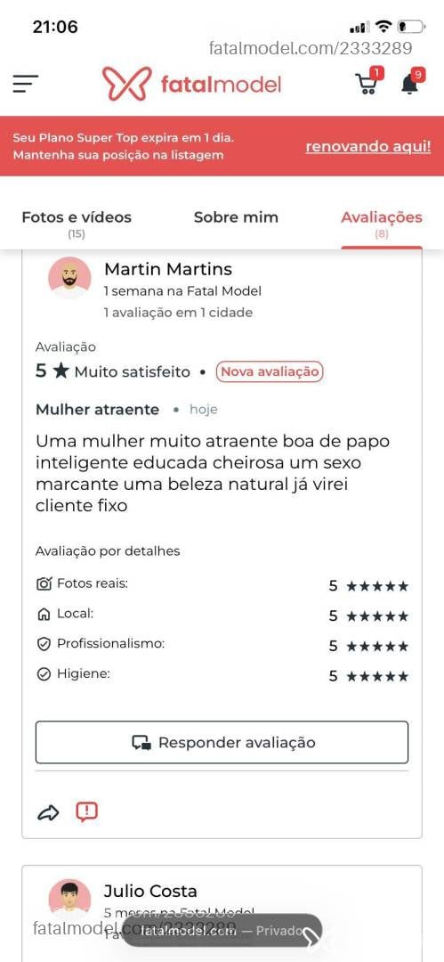 Acompanhante mulher morena (o) de olhos pretos - Cristal