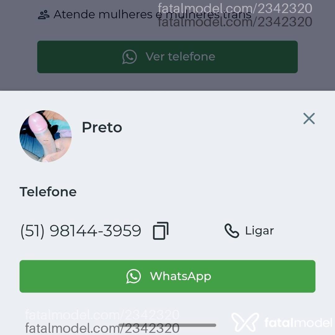 Acompanhante homem com cabelo castanho de olhos pretos em Porto Alegre - Preto