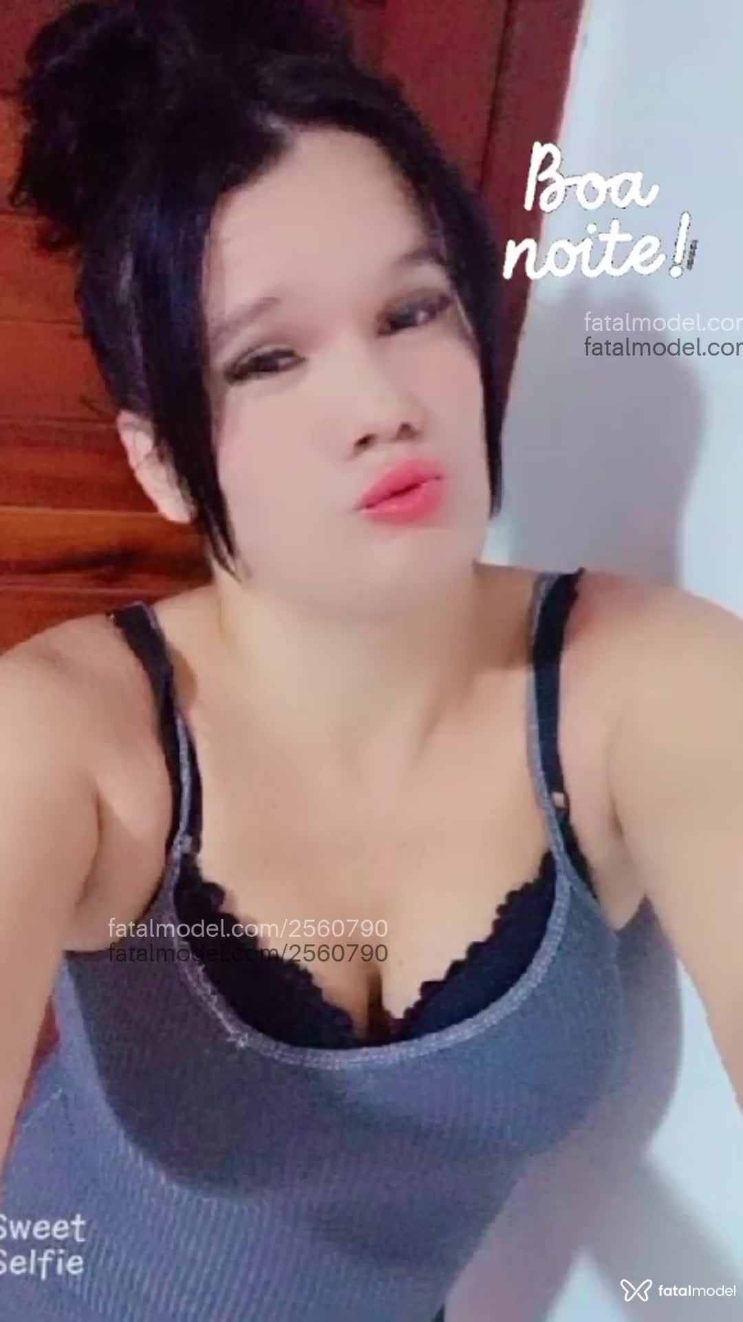 Acompanhante mulher trans morena (o) de olhos castanhos em Virtual - Luana Barros