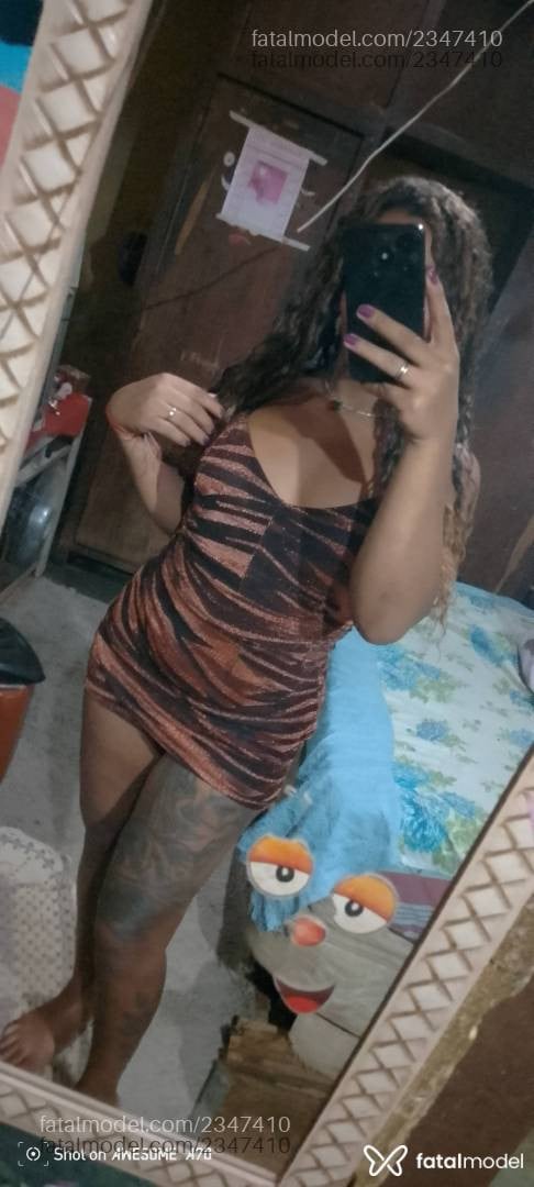 Acompanhante mulher trans morena (o) de olhos pretos - Brenda Campos