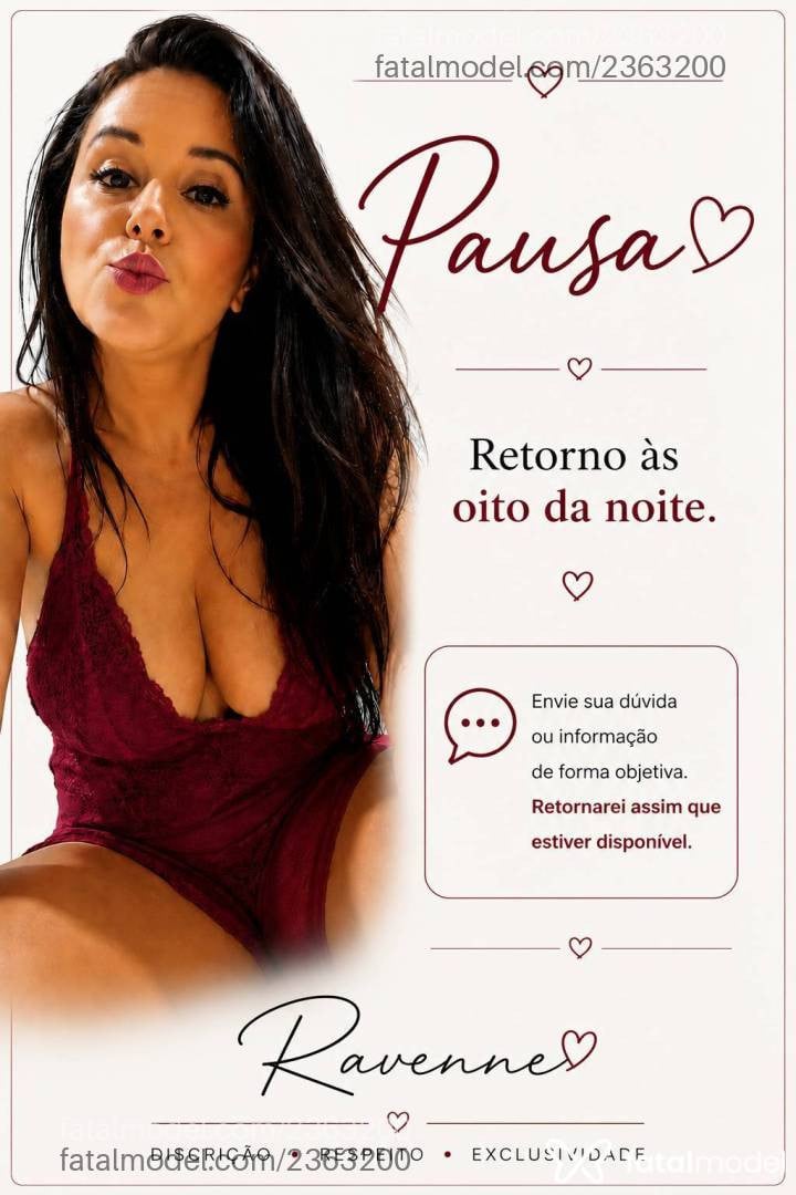 Acompanhante mulher morena (o) de olhos castanhos - Ravenne