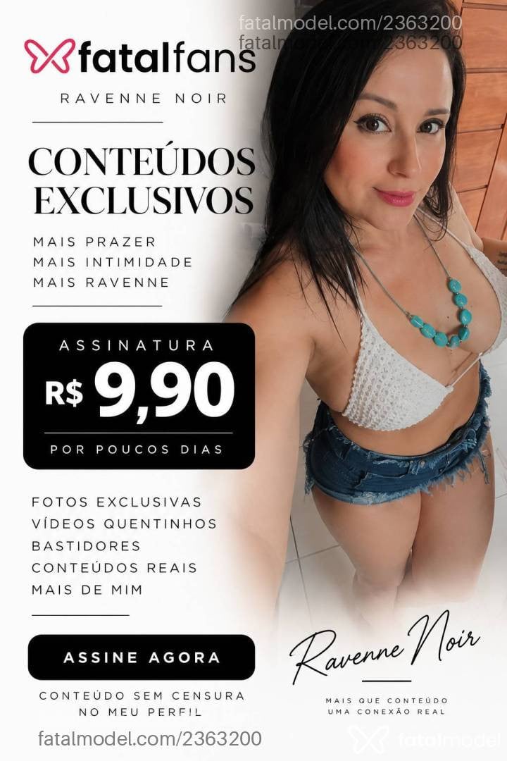 Acompanhante mulher morena (o) de olhos castanhos - Ravenne Noir