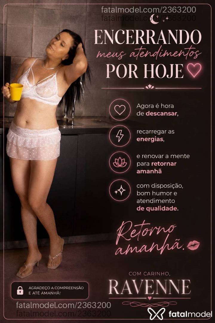 Acompanhante mulher morena (o) de olhos castanhos - Ravenne