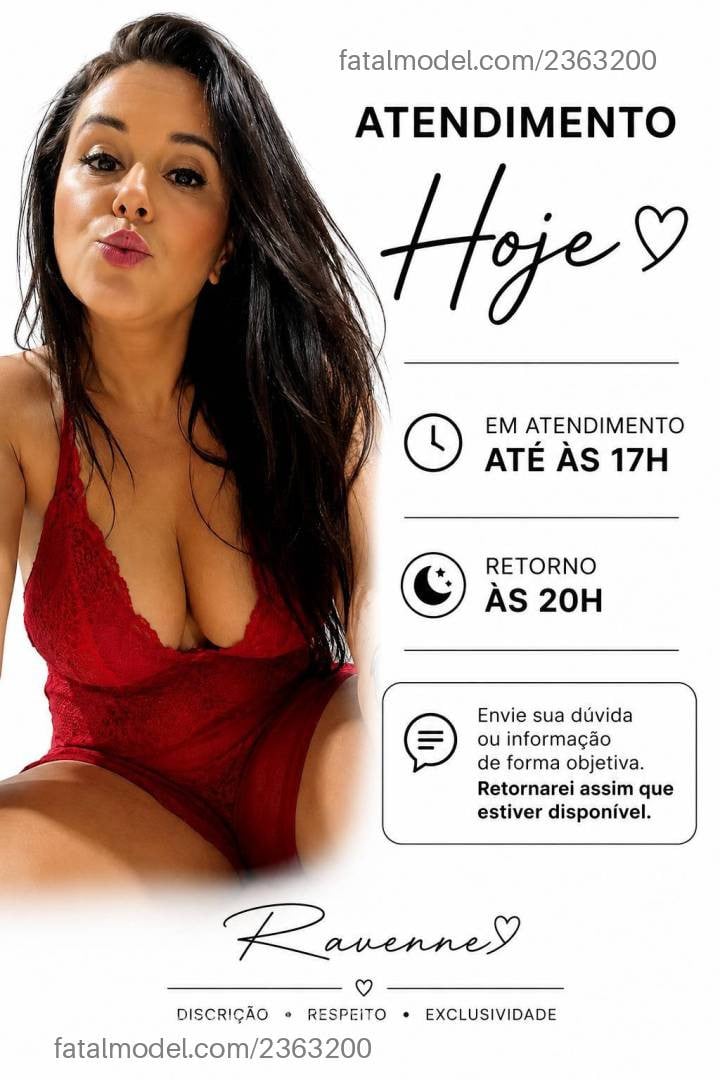 Acompanhante mulher morena (o) de olhos castanhos - Ravenne