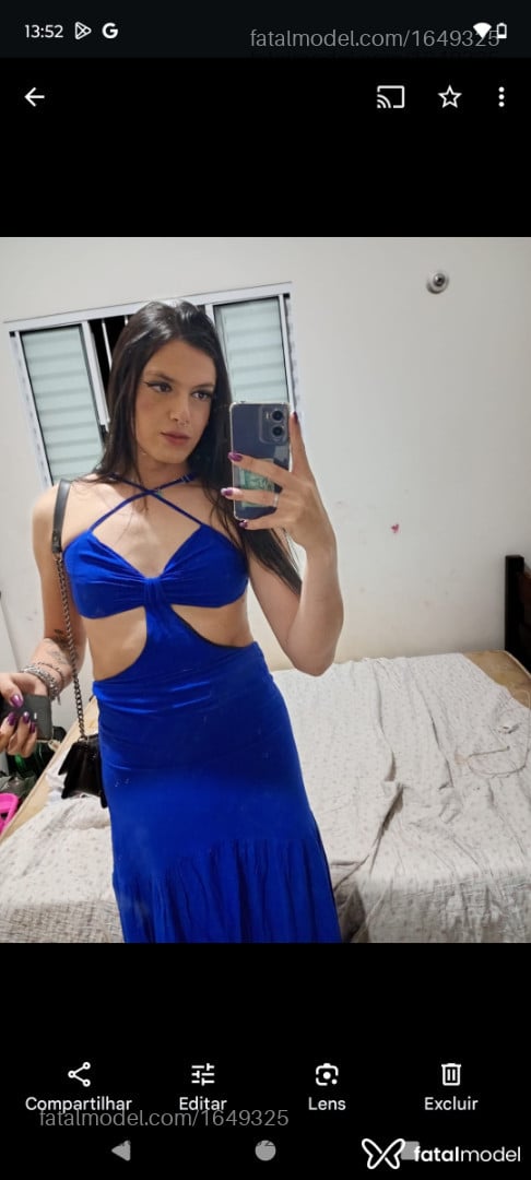 Acompanhante mulher trans morena (o) de olhos pretos em Frutal - Thayla Rodrigues