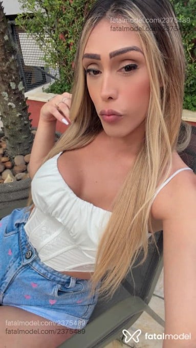 Acompanhante mulher trans loira (o) de olhos castanhos em São Paulo - Kariny