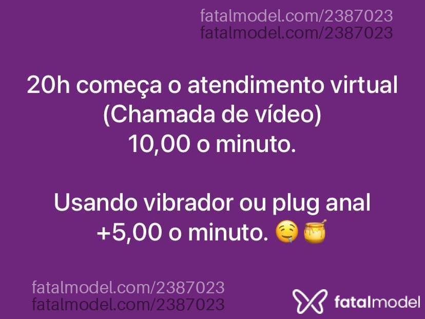 Acompanhante mulher morena (o) de olhos castanhos em Virtual Acompanhante mulher morena (o) de olhos castanhos em Virtual - Larissa