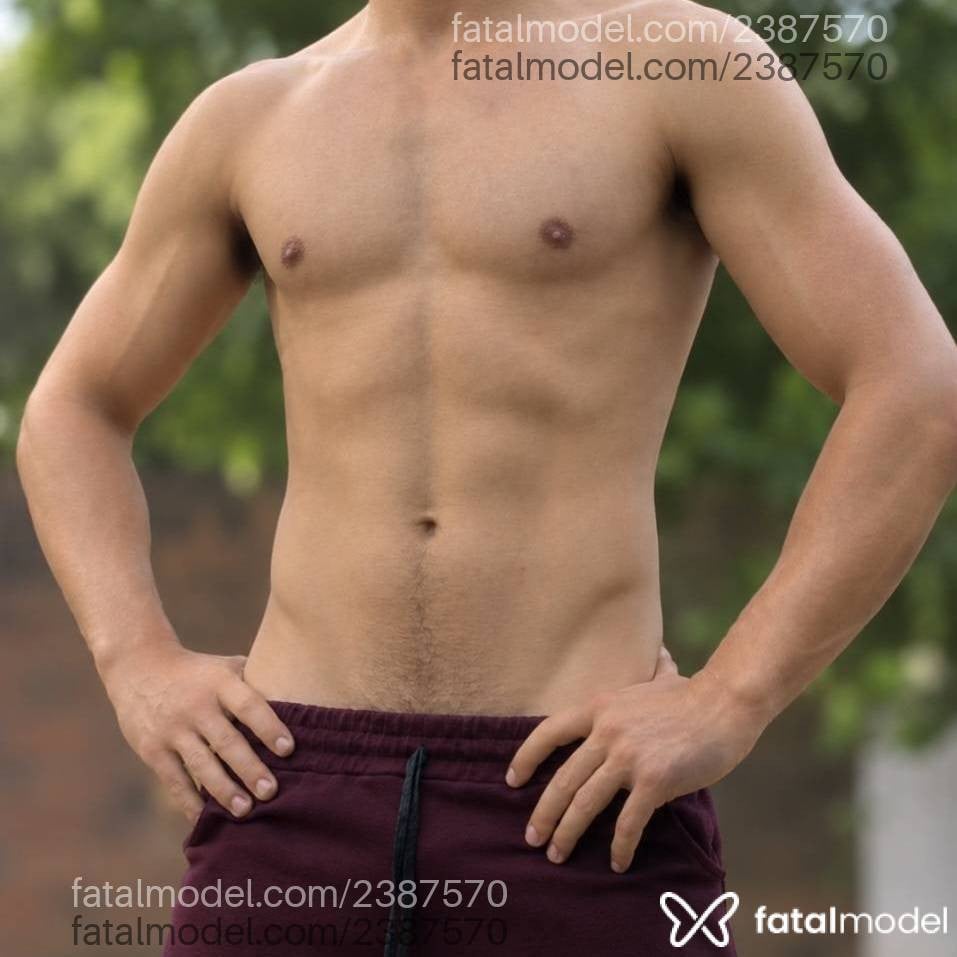 Acompanhante homem com cabelo castanho de olhos azuis - Fernandes