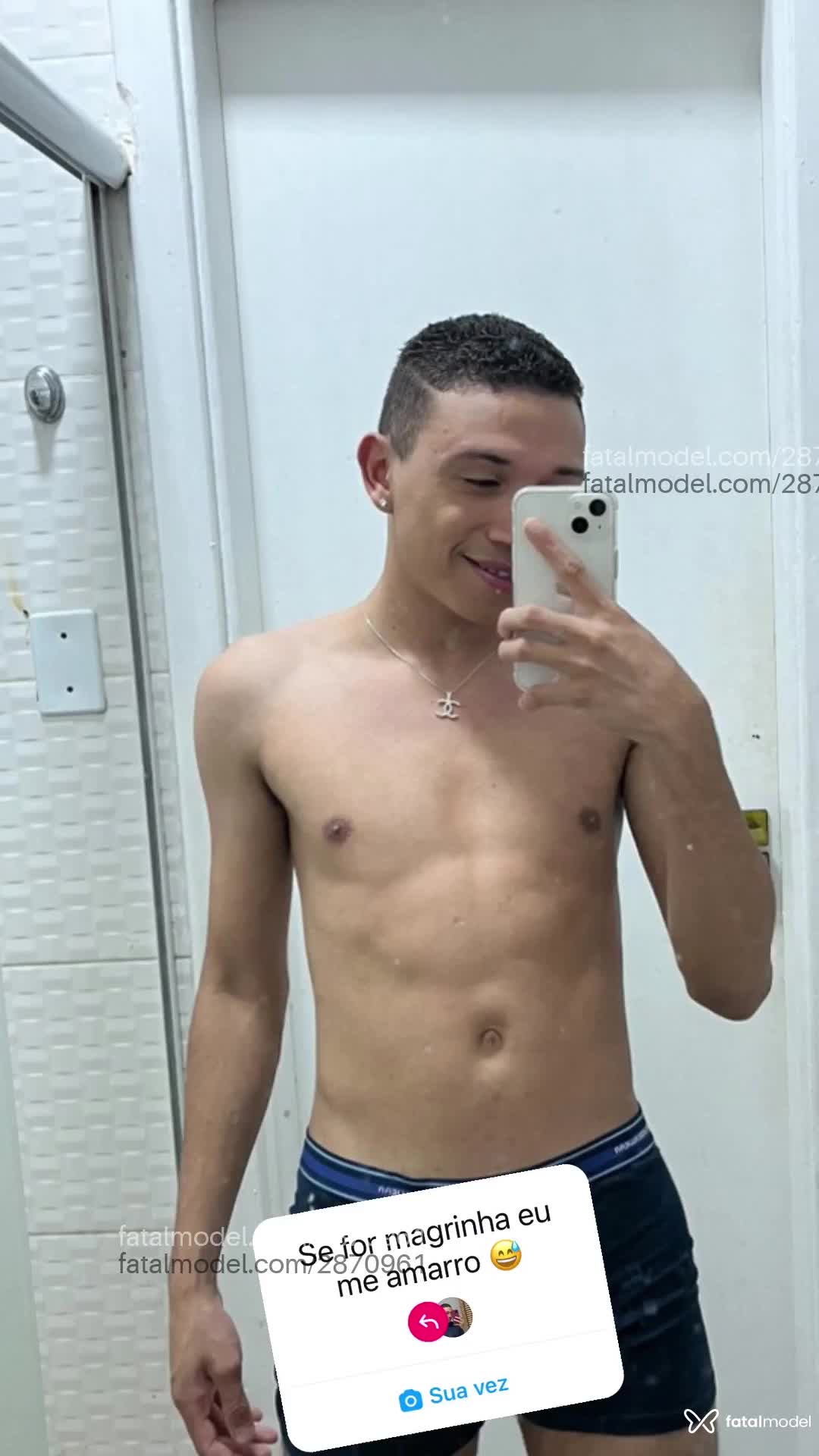 Acompanhante homem morena (o) de olhos pretos em São Paulo - Fabricio Santos