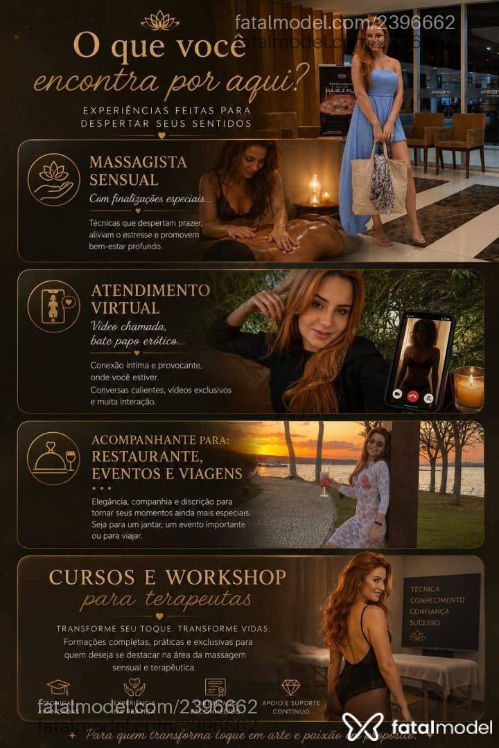Acompanhante mulher ruiva (o) de olhos castanhos - Amanda Cayene