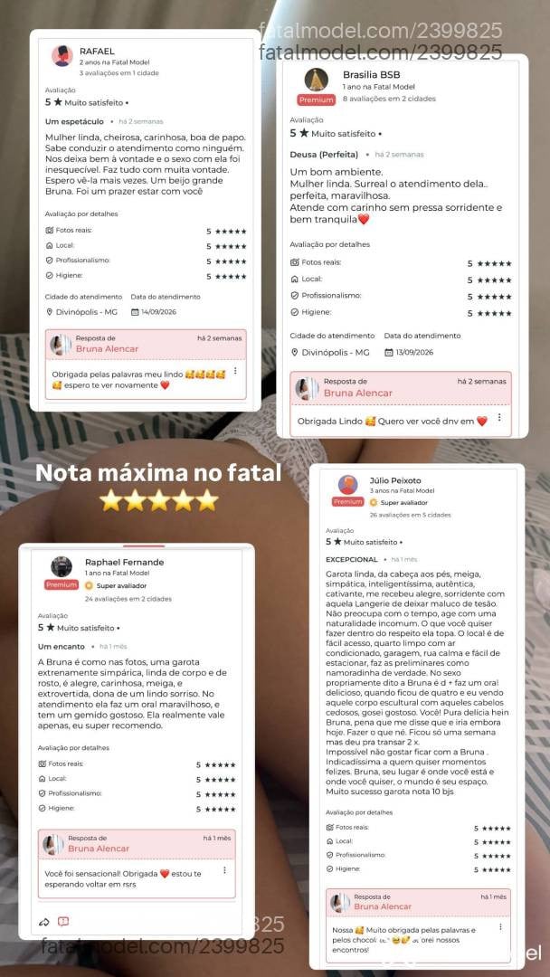 Acompanhante mulher morena (o) de olhos pretos - Bruna Alencar