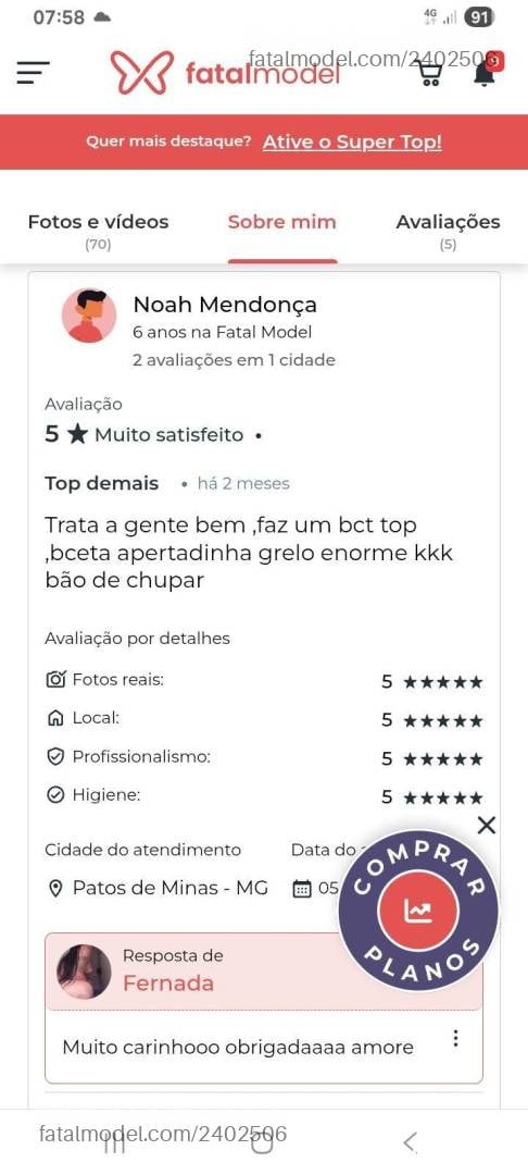 Acompanhante mulher com cabelo castanho de olhos castanhos - Fernada