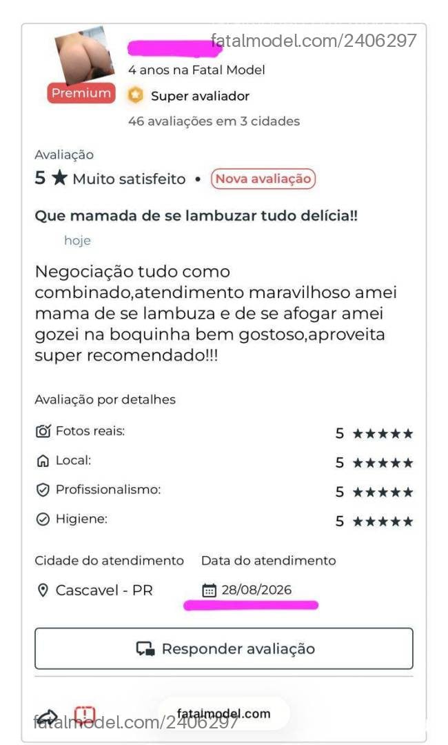 Acompanhante mulher com cabelo colorido de olhos castanhos - Ravena Leal