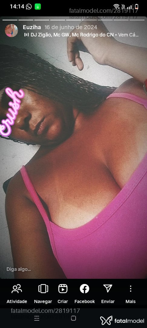 Acompanhante mulher morena (o) de olhos pretos em Virtual Acompanhante mulher morena (o) de olhos pretos em Virtual - Gabrielly