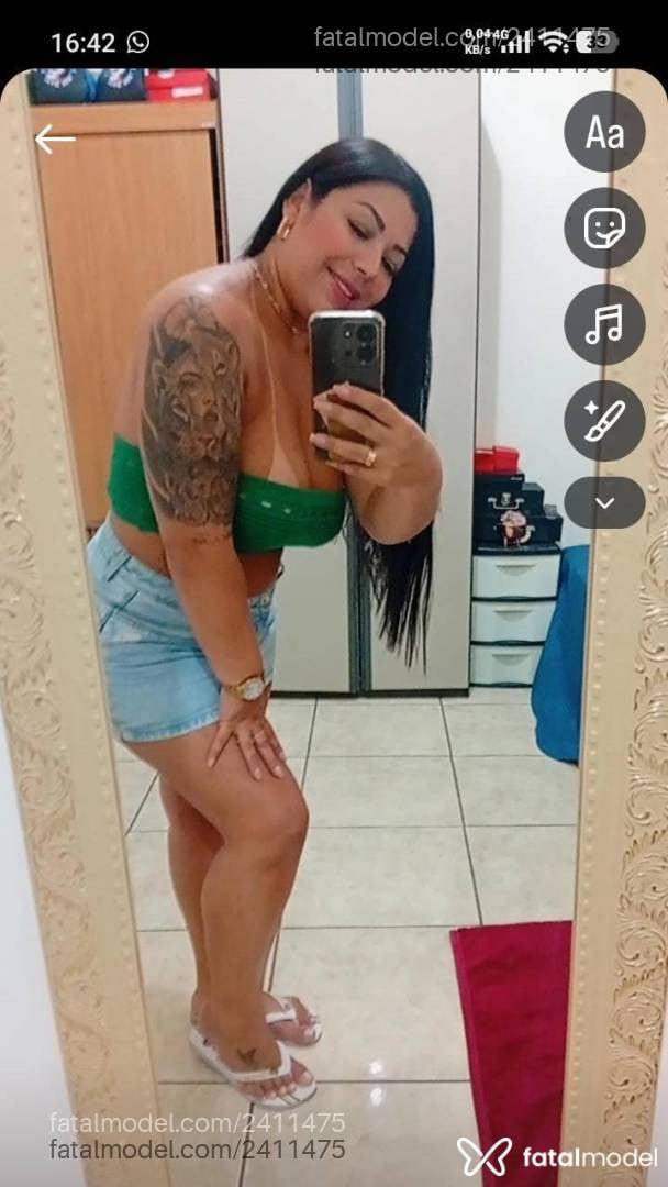 Acompanhante mulher morena (o) de olhos castanhos - Gaby Amorim