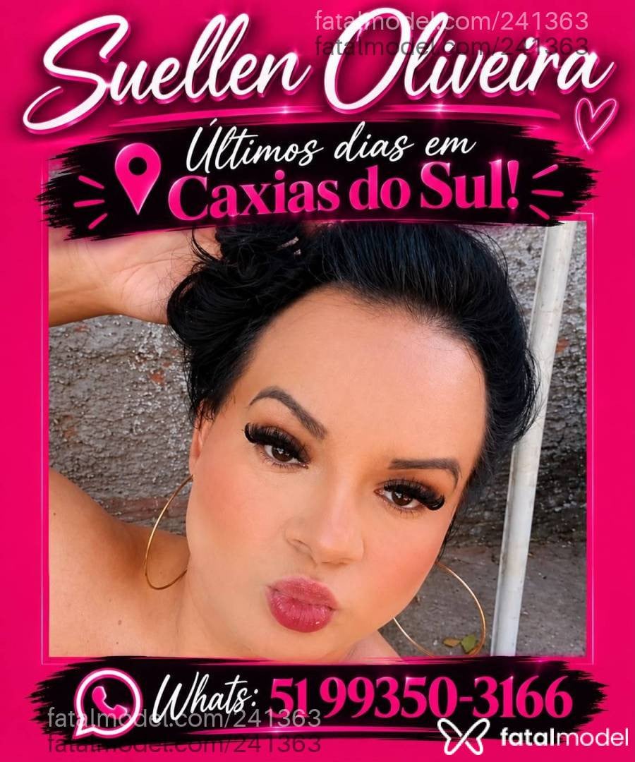 Acompanhante mulher trans morena (o) de olhos pretos - Suellen Oliveira