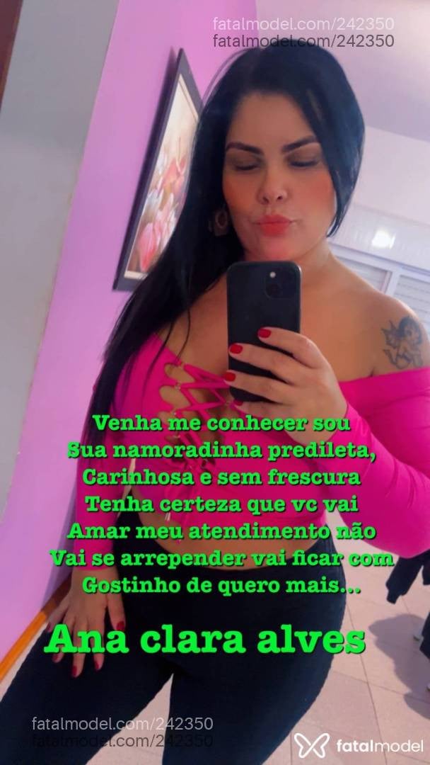 Acompanhante mulher morena (o) de olhos castanhos - Ana clara Alves