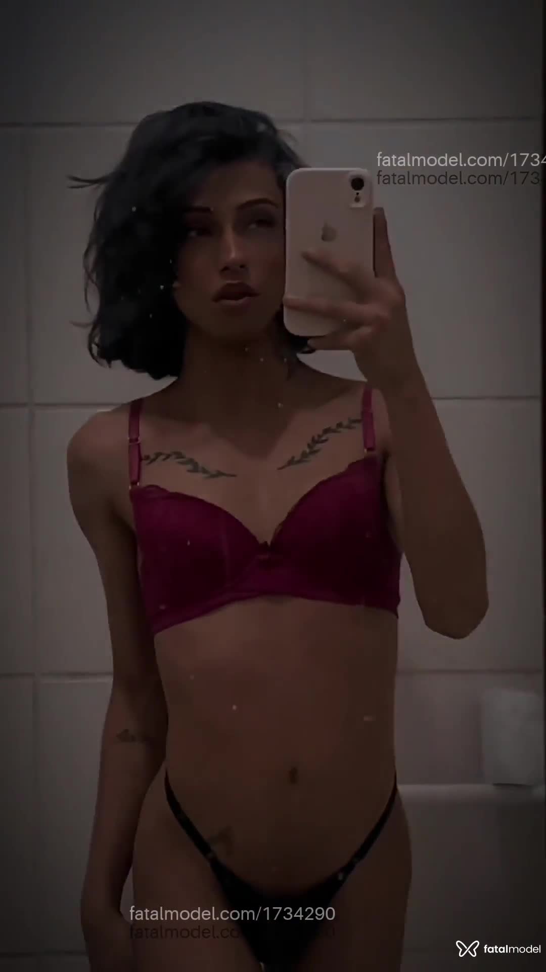 Acompanhante mulher trans com cabelo castanho de olhos mel em Uberlândia - Gabrielly