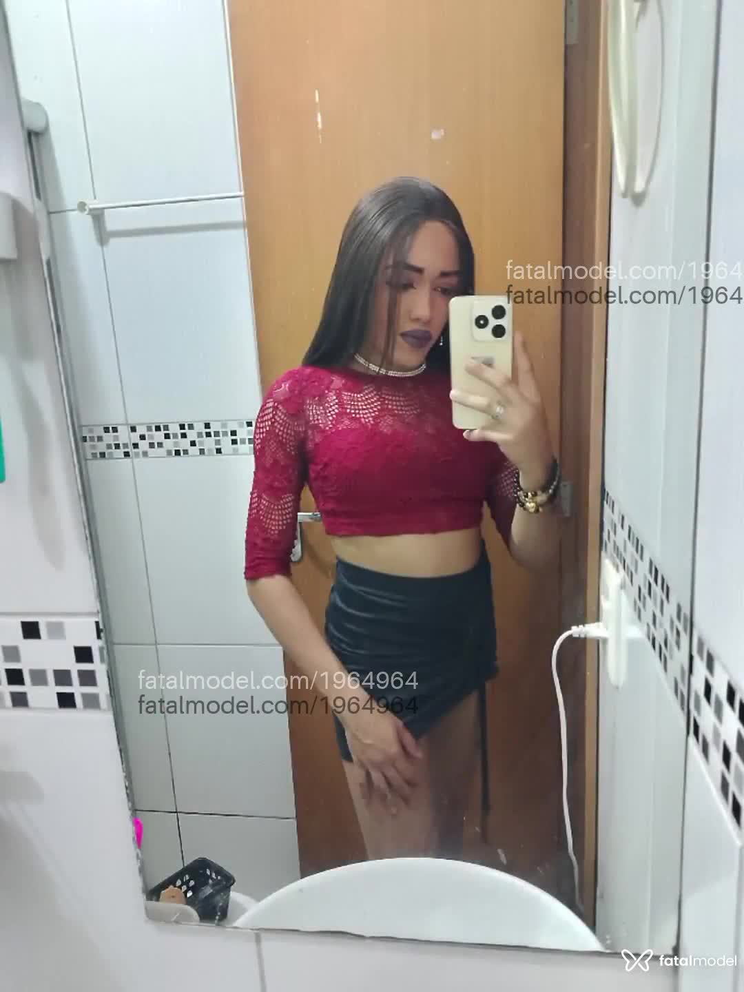 Acompanhante mulher trans morena (o) de olhos castanhos em Goiânia - Erika Villar