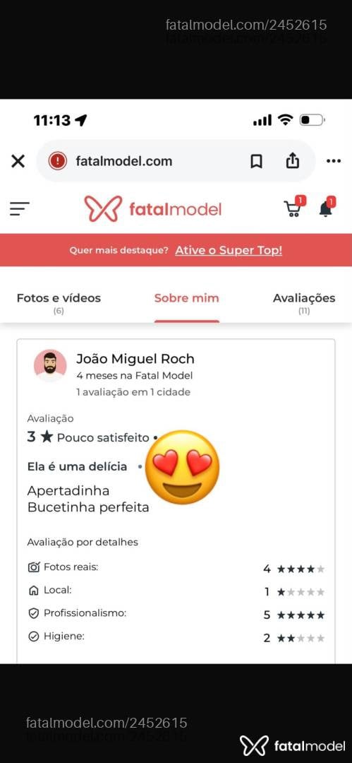 Acompanhante mulher morena (o) de olhos pretos - Reeh Soares
