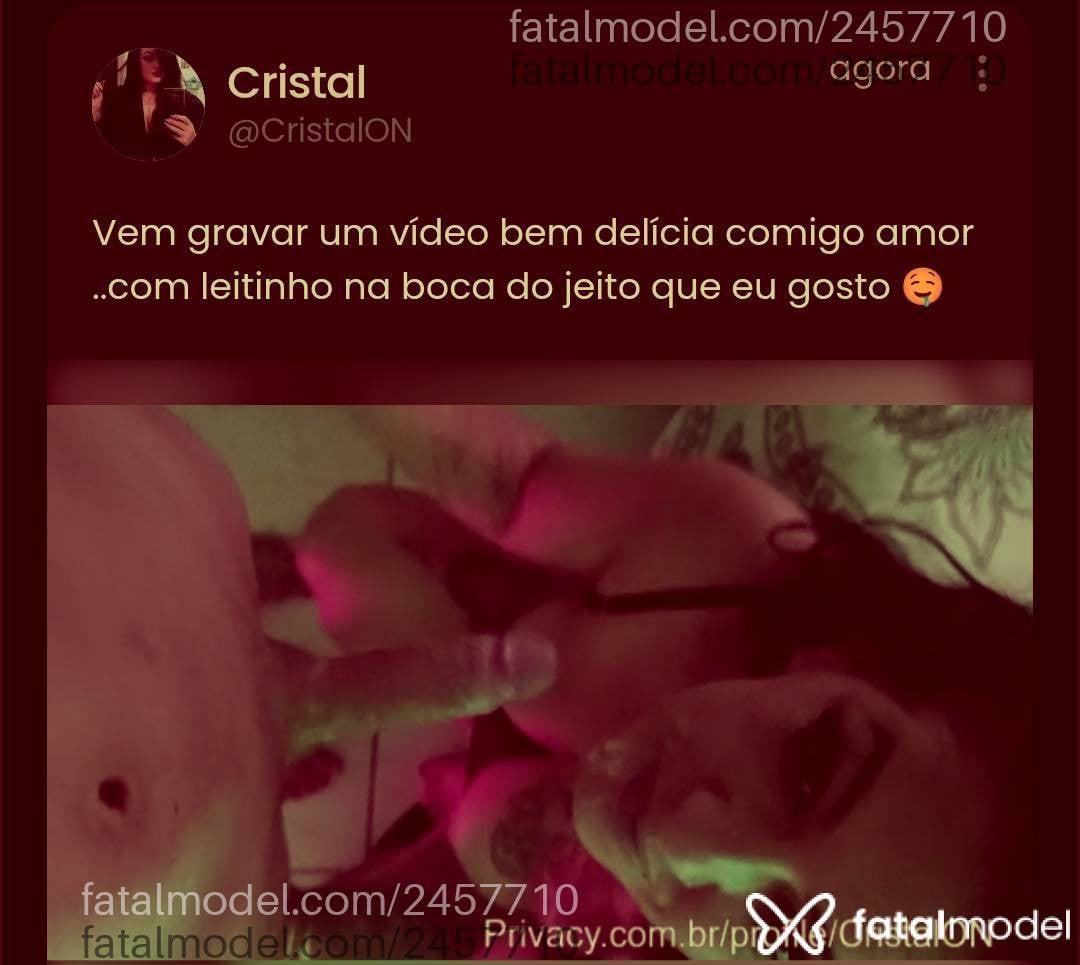 Acompanhante mulher morena (o) de olhos castanhos - Cristal