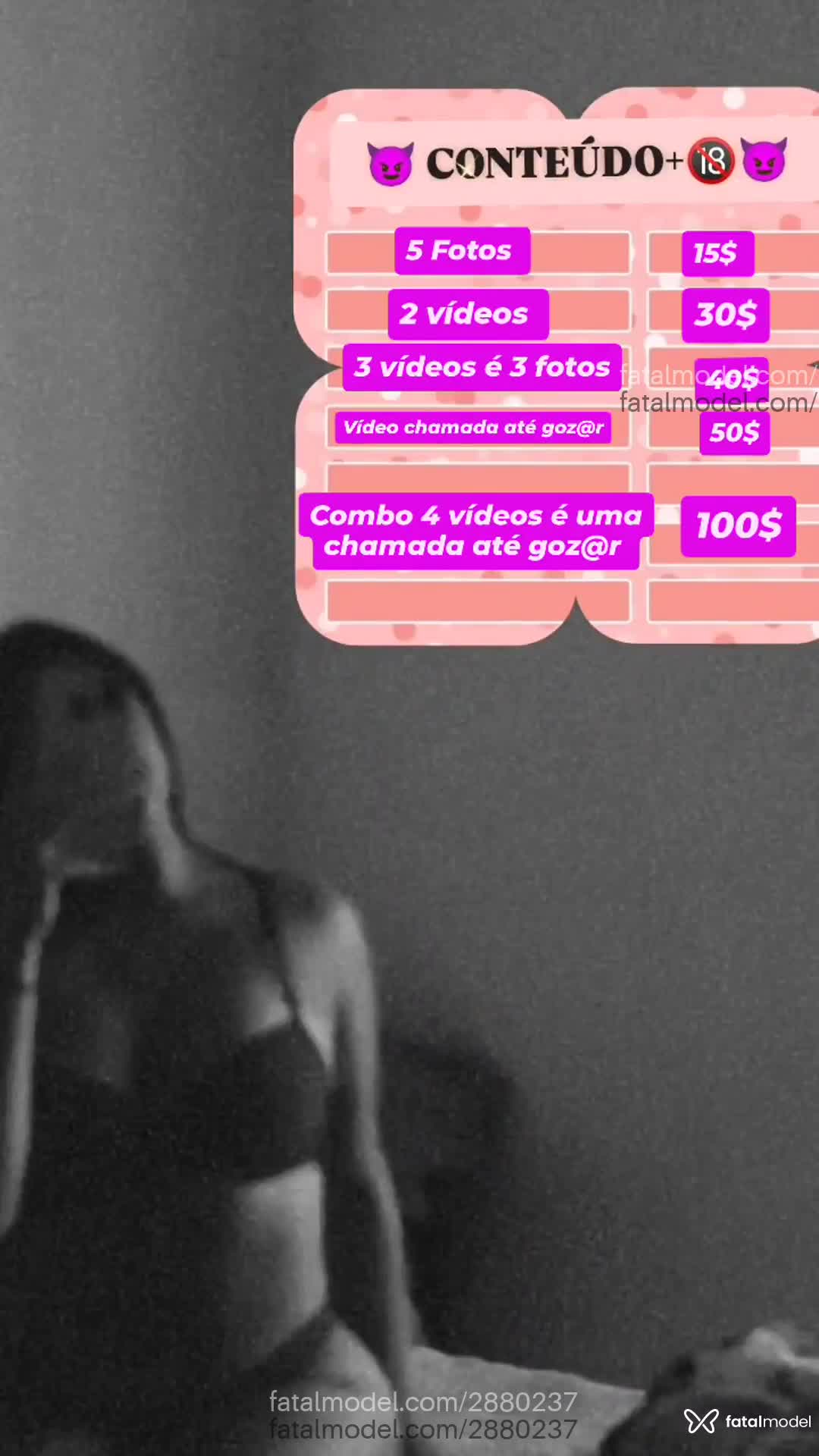 Acompanhante mulher morena (o) de olhos verdes em Virtual - Sophia