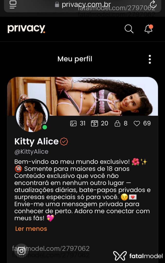 Acompanhante mulher morena (o) de olhos pretos em Campo Grande - Kitty Brazillian