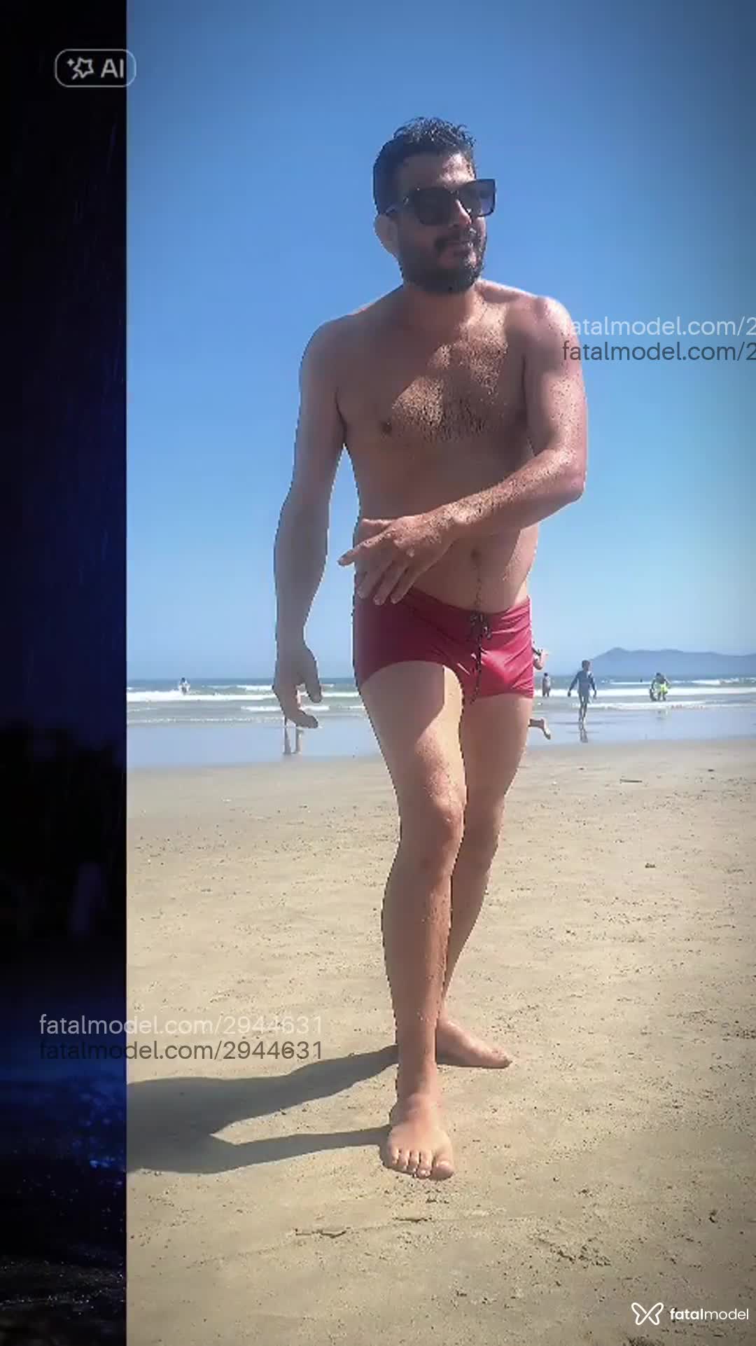 Acompanhante homem com cabelo castanho de olhos castanhos em São Sebastião - Miguel