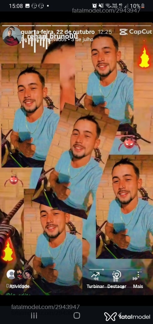 Acompanhante homem com cabelo castanho de olhos castanhos em Sorriso - Bruno