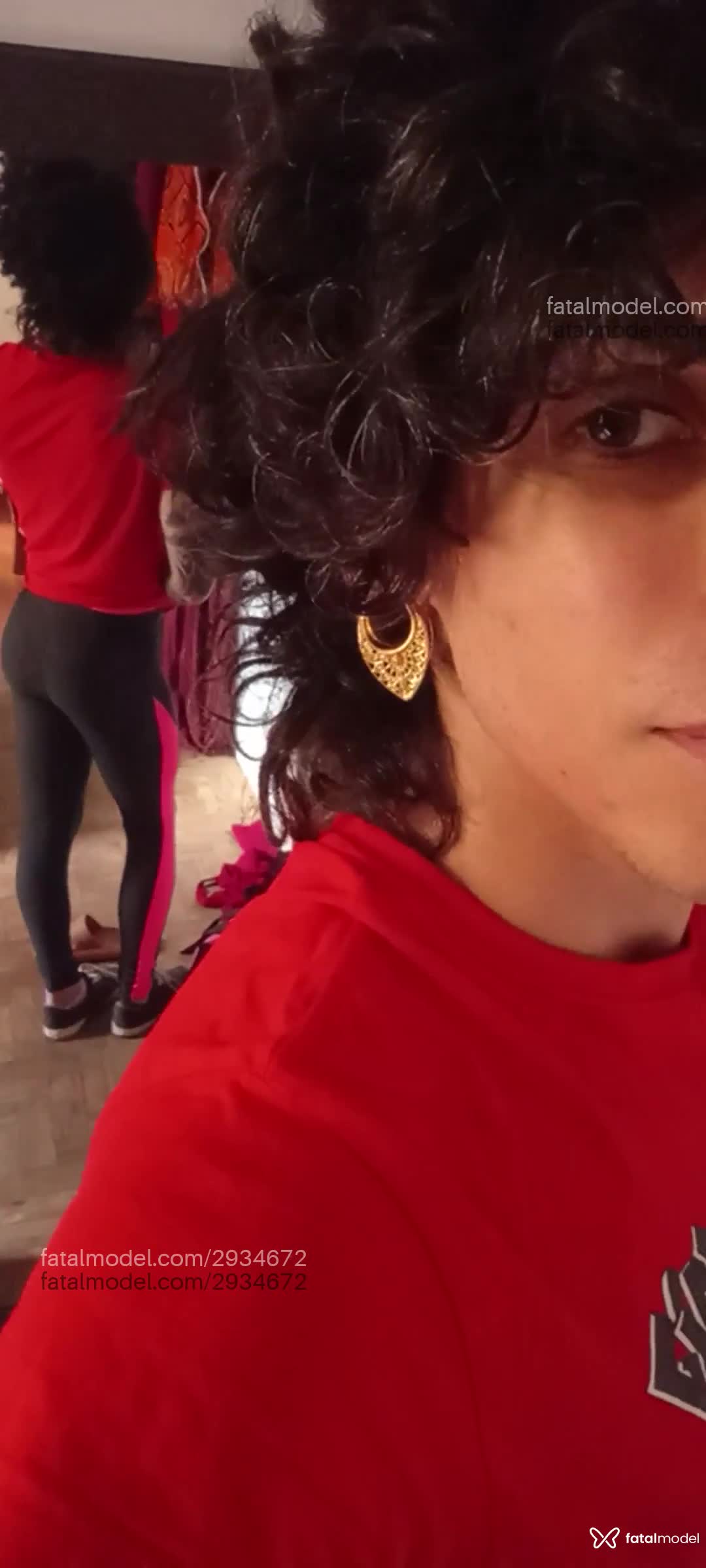 Acompanhante mulher trans com cabelo colorido de olhos verdes em Campinas - Samara Riviere