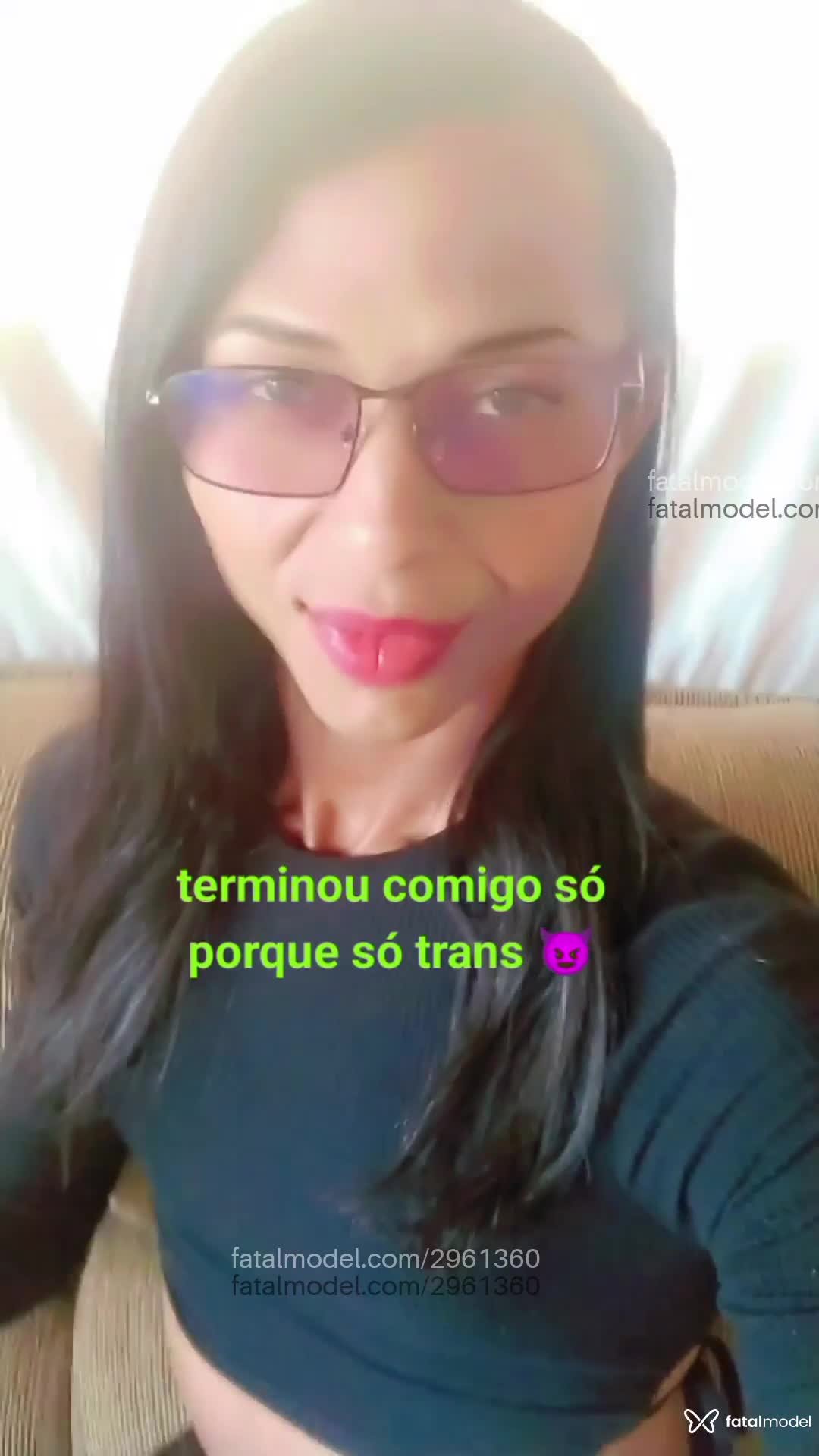 Acompanhante mulher trans morena (o) de olhos pretos em Virtual - Mileyde dhenefer